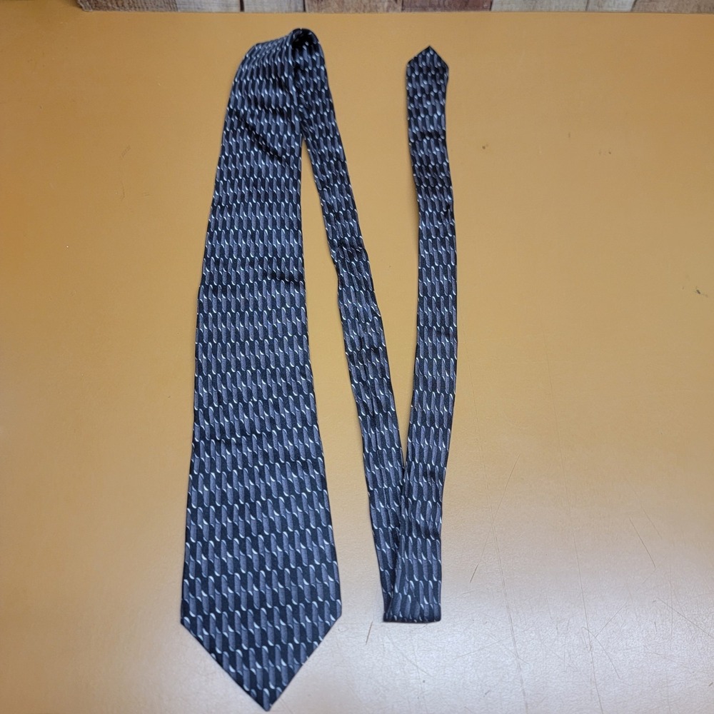 ANTONIA COLLECTION Neck Tie  Blue  Stripes 100% Silk